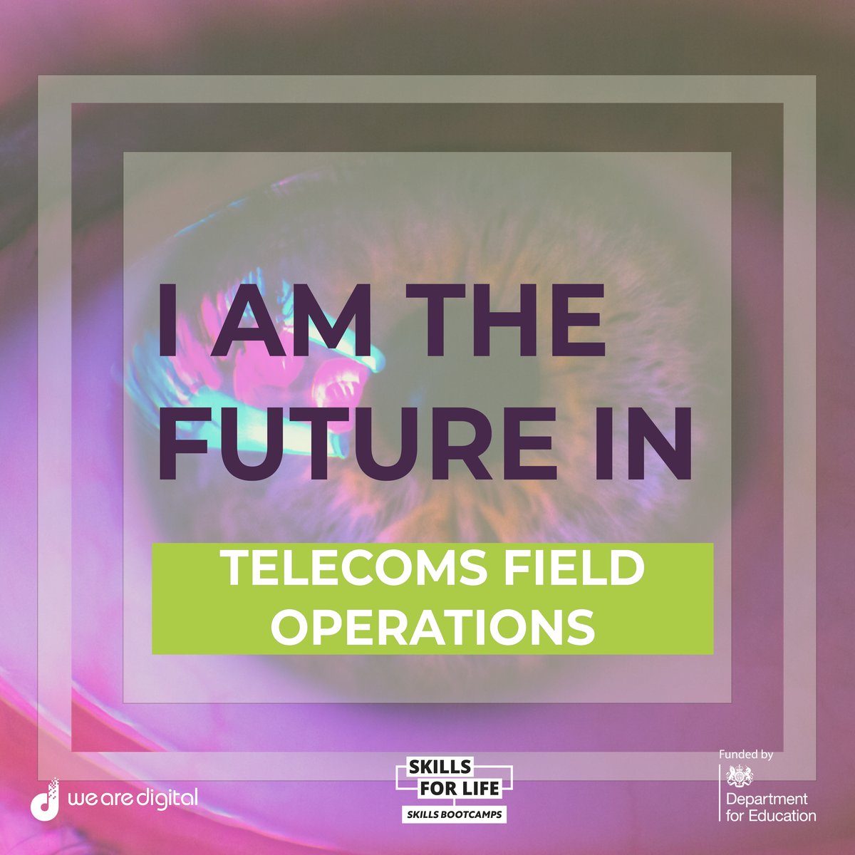 Skills Bootcamps in Telecoms Field Operations creative