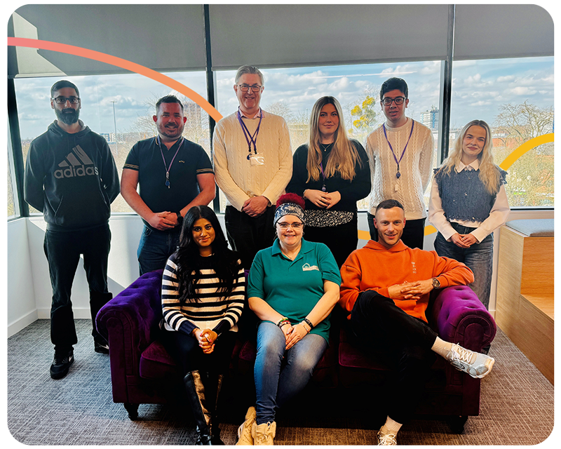 Group photo of We Are Group employees